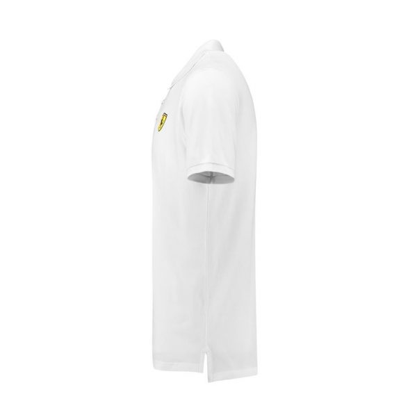 Men's Classic Polo Shirt White 2018 Scuderia Ferrari
