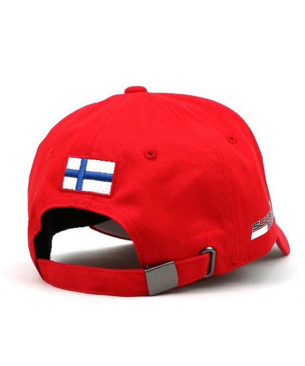 Ferrari Official 2018 Kimi Raikkonen 7 Red Baseball Cap Hat Adult
